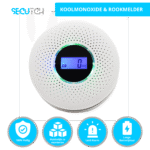 TechGenics Rookmelder en Koolmonoxidemelder