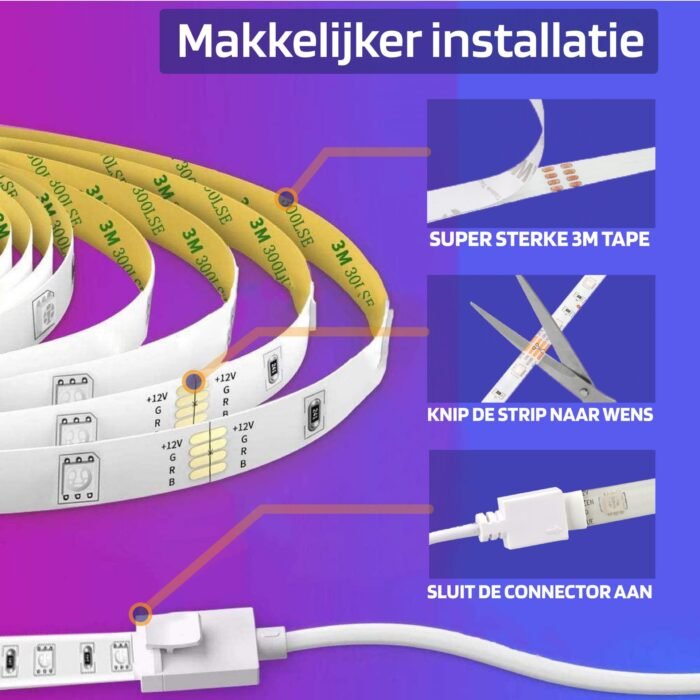 Multicolor Led Strip 10 Meter